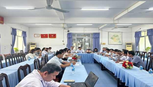 Sở Y tế An Giang kiểm tra công tác phòng chống dịch tại Trung tâm Y tế Tịnh Biên